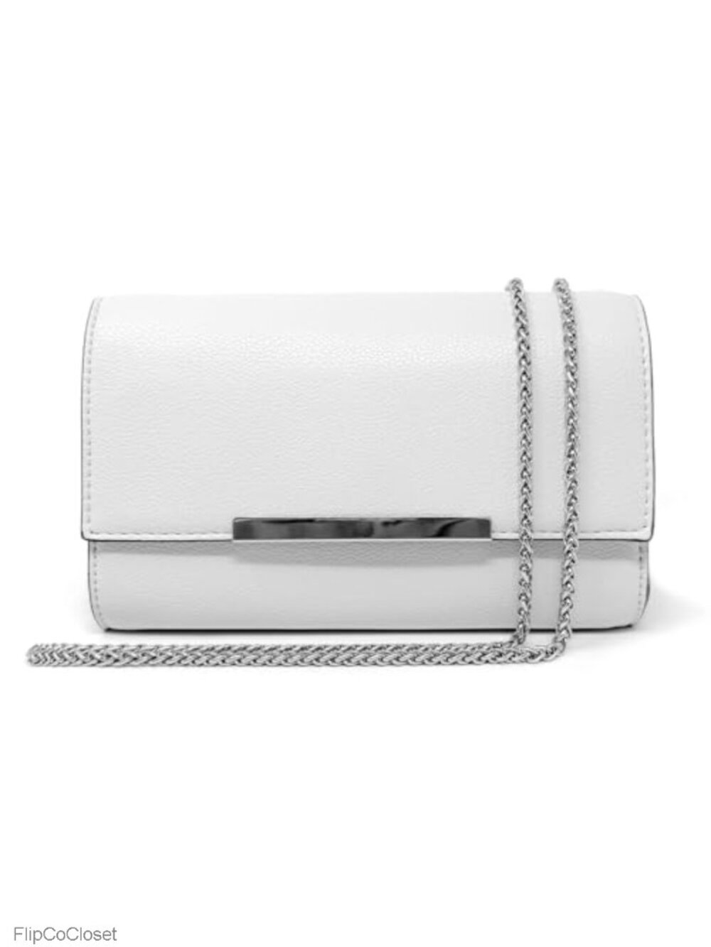 Vegan Leather Convertible Clutch Wristlet Crossbody Evening Bag